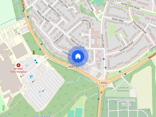 Apartment for rent in Woodchurch, Wirral