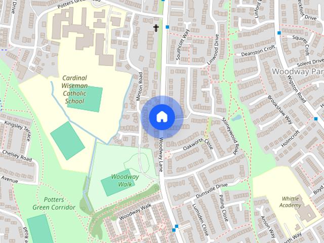 House for rent in Woodway Park, West Midlands