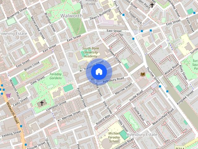 House for rent in Walworth, Greater London