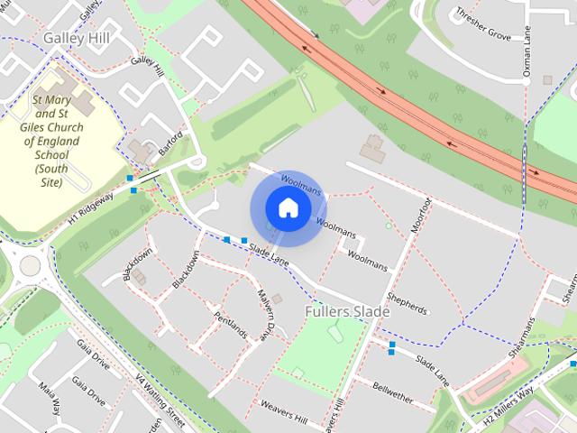 Apartment for rent in Fullers Slade, Galley Hill