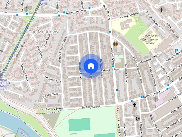 House for rent in The Meadows, Haddon