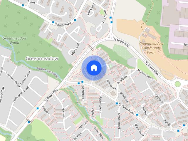 House for rent in Fairwater, Wales