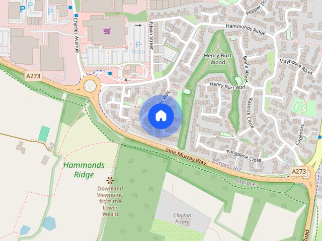 House for rent in Perryfields, West Sussex