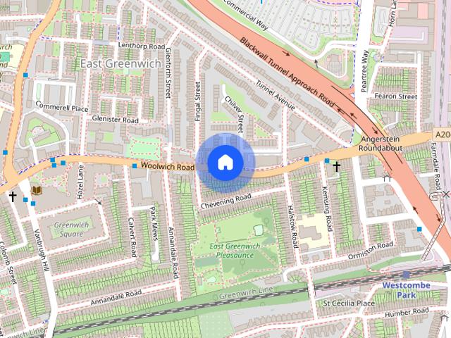 Apartment for rent in East Greenwich, Greater London