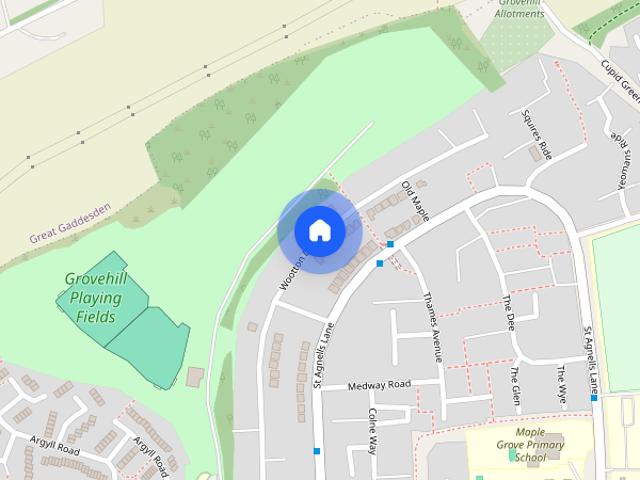 Apartment for rent in Grovehill, Pouchen End