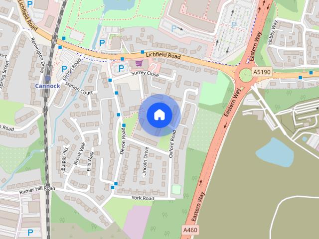 Apartment for rent in Chadsmoor, Staffordshire