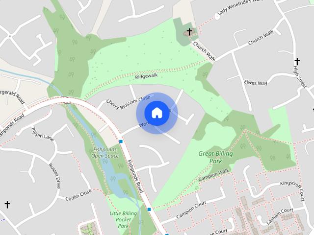 House for rent in Great Billing, Little Billing