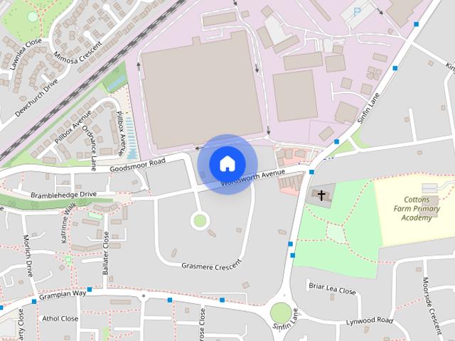 House for rent in Sinfin, East Midlands