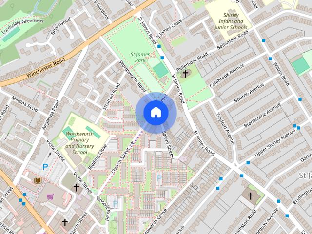 House for rent in Shirley, City Of Southampton