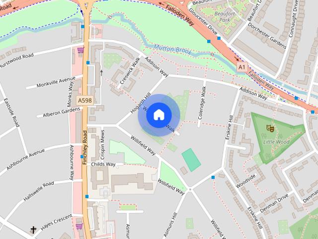 House for rent in Temple Fortune, Greater London