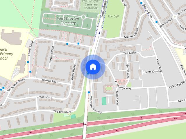 House for rent in West Drayton, Greater London