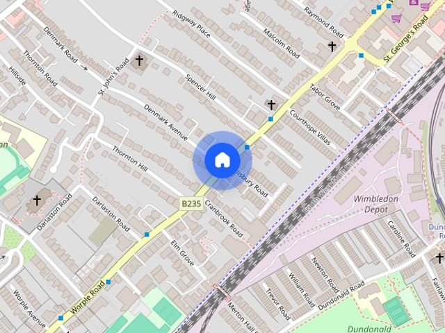 Apartment for rent in London Borough of Merton, Merton Park