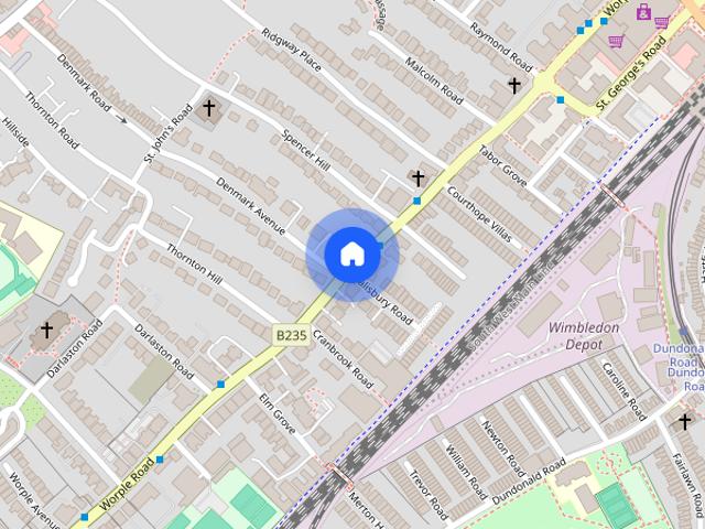 Apartment for rent in London Borough of Merton, Cat Hill