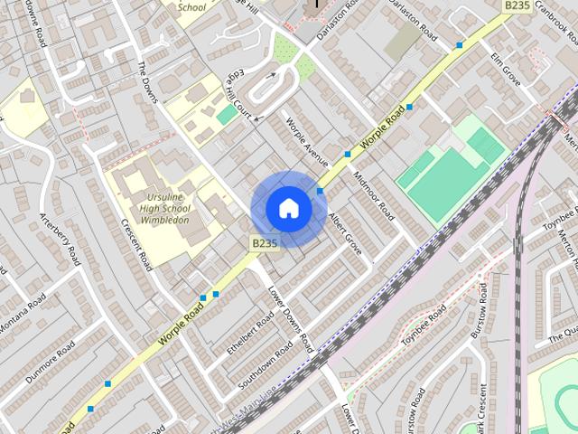 Apartment for rent in London Borough of Merton, Raynes Park