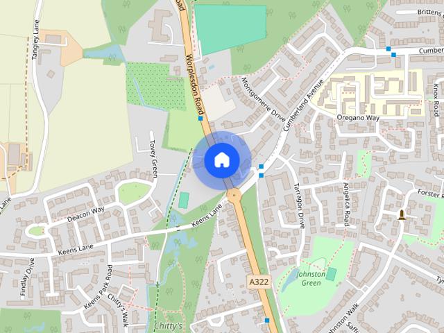 House for rent in Worplesdon, Westborough