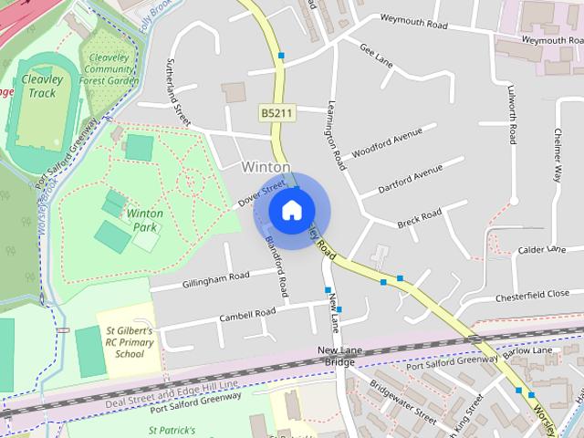 House for rent in Winton, Salford