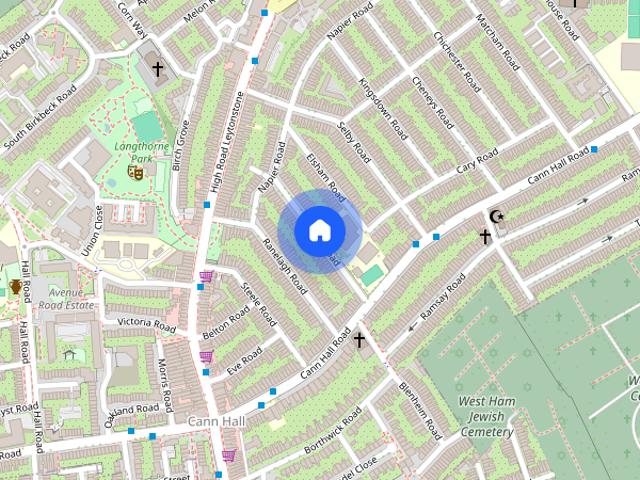 Apartment for rent in Cann Hall, Greater London