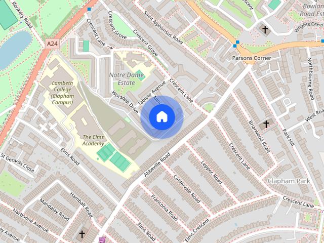 Apartment for rent in Clapham, Greater London