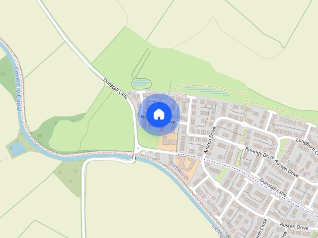 House for rent in Kettlebrook, Staffordshire