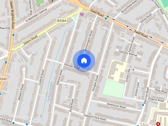 House for rent in Royal Borough of Kingston upon Thames, Greater London