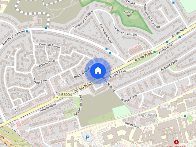 House for rent in Bulwell, City of Nottingham