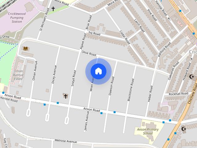 House for rent in Cricklewood, Greater London