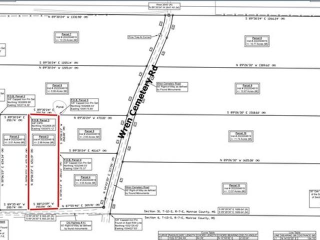 Land for sale in Aberdeen, Mississippi