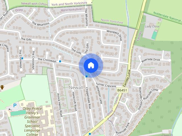 House for rent in Newall, Otley