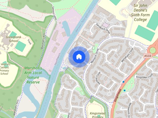 Apartment for rent in Kingsmead, Davenham
