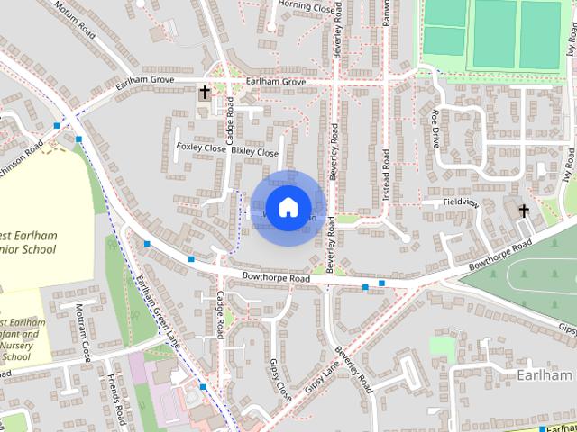 House for rent in Earlham Rise, East Bank