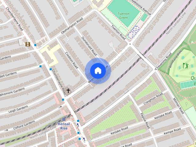 House for rent in London, Brondesbury Park