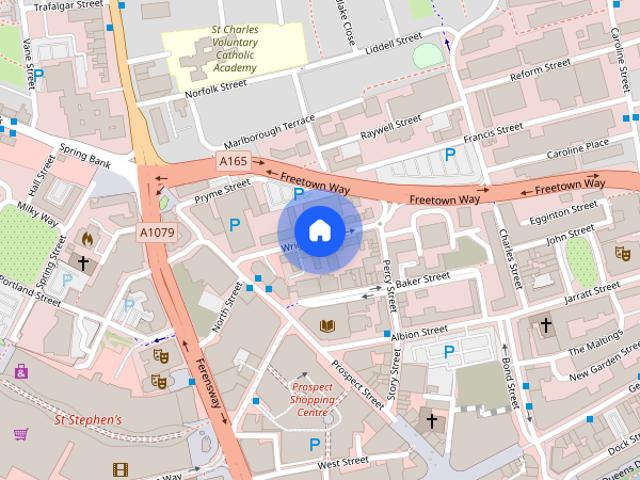 Apartment for rent in Old Town, Hull