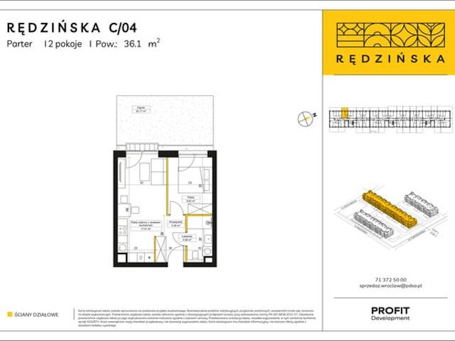 Mieszkanie na sprzedaż w Maślice, Wrocław