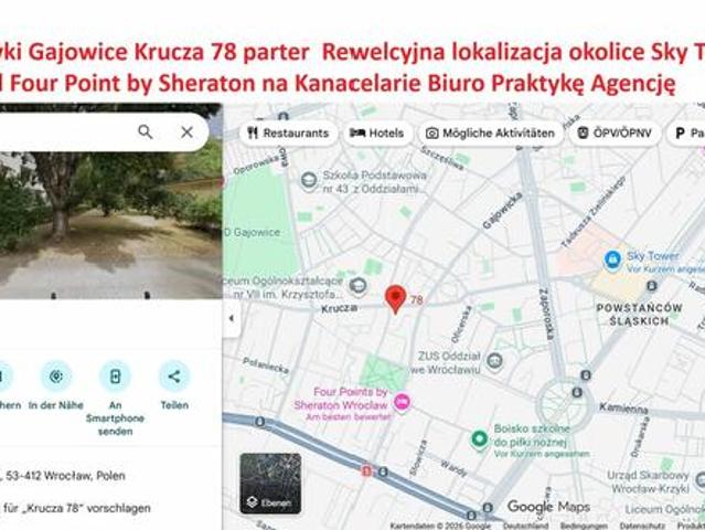Biuro na sprzedaż w Wrocław, Dolnośląskie