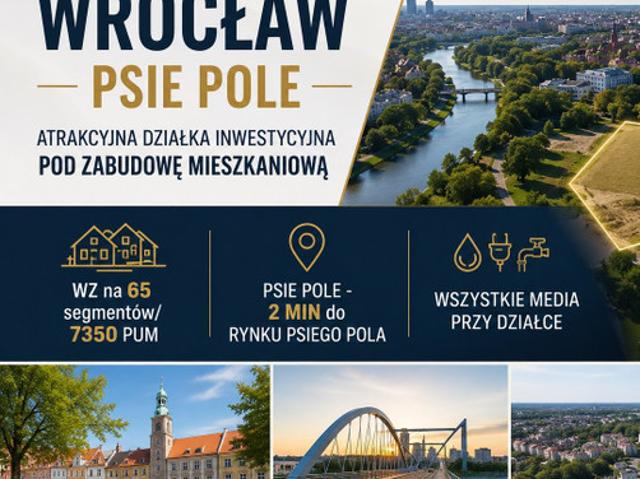 Grunt na sprzedaż w Wrocław, Dolnośląskie
