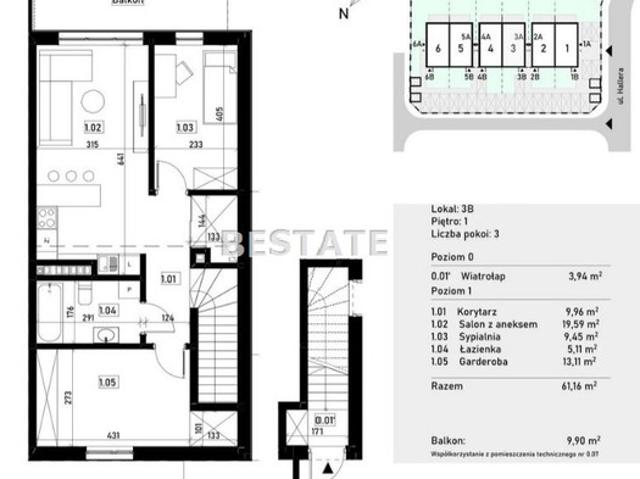 Mieszkanie na sprzedaż w Radwanice, Dolnośląskie