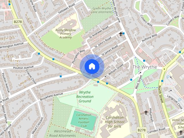 House for rent in The Wrythe, Greater London