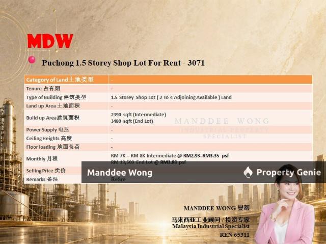 Shop for rent in Petaling, Subang Jaya