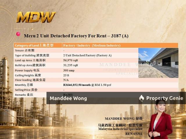 Warehouse for rent in Port Klang, Selangor