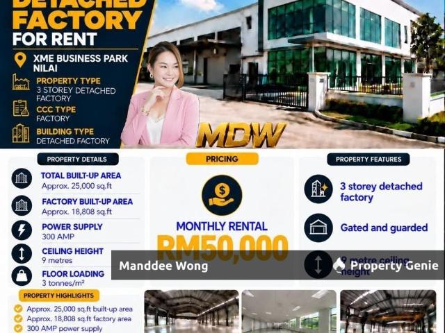Warehouse for rent in Nilai Impian, Seremban