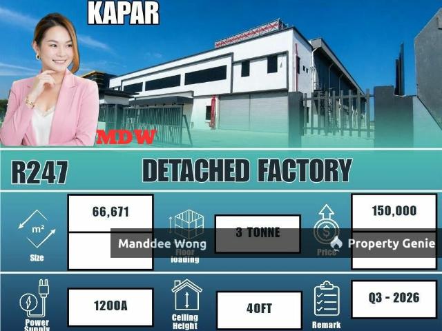 Warehouse for rent in Port Klang, Selangor