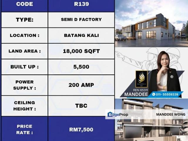Warehouse for rent in Selangor