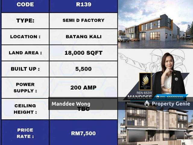Warehouse for rent in Ulu Dong, Selangor
