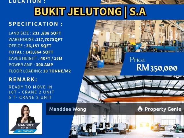 Warehouse for sale in Petaling, Alam Impian