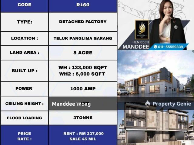 Warehouse for rent in Selangor