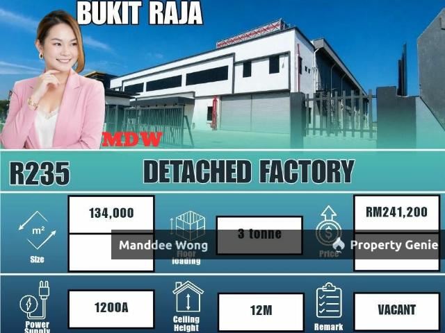 Warehouse for rent in Port Klang, Selangor