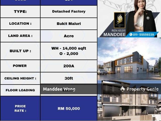 Warehouse for rent in Wellesley, Penang