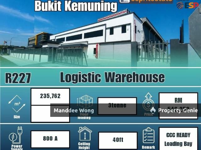 Warehouse for rent in Alam Impian, Selangor
