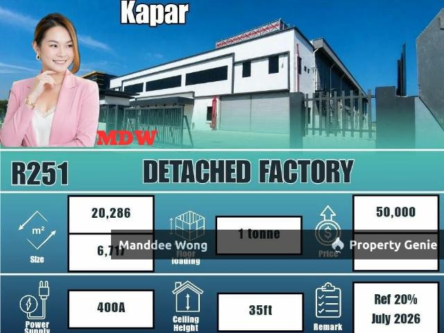 Warehouse for rent in Port Klang, Selangor