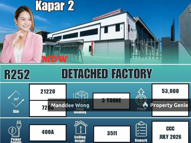 Warehouse for rent in Port Klang, Selangor